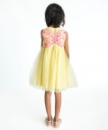 Yellow Butterfly Wings Dress