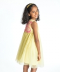 Yellow Butterfly Wings Dress