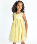 Yellow Butterfly Wings Dress