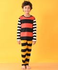 Forever Red Black Striped Pyjama Set - Red