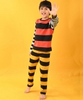 Forever Red Black Striped Pyjama Set - Red