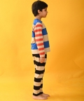 Blue Stripe Long Sleeve Pyjama Set - Forever
