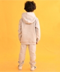 Light Grey Tmr Fleece Boys Hoodie Jogger Set - Light Grey
