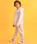 Light Grey Tmr Fleece Boys Hoodie Jogger Set - Light Grey