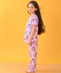 Mermaid Pink Short Sleeve Pyjama Set - Pink