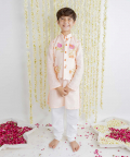 Anar Printed Kurta Jacket Set