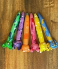 Animal Stick-12 Crayons - Marbled Set