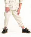 Side Stripe Pant-Beige