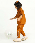 Short Top Co-ord Rust