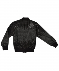 Velvet Sequenced Bomber Jacket