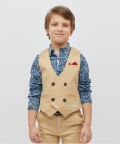 Beige Waistcoat