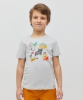Grey Printed T-shirt