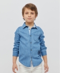 Blue Denim Shirt
