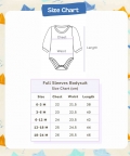 Full Sleeve Bodysuit - Paper Boat