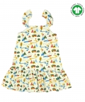 Printed Strap Dress - Camping