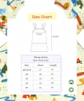 Printed Strap Dress - Camping