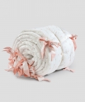 Baby Crib Bumper - Bows and Peaches | Set of 1