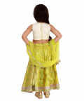 Green Full Length Lehenga Set With Dupatta