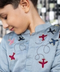 Little Pilot Kurta Set