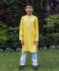 Yellow Sparkler Kurta Set