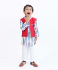 Leaf Printed Kurta Set