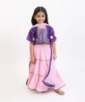 Purple  Gota Lehenga