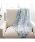 Caspian Single Swaddle Wraps (Indigo Print)