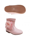 Pink Bow Boots