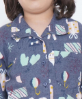 Berrytree Warm Night Suit Boys-Christmas Snow