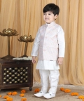 Kurta,Pajama With Sleeveless  Jacket