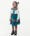 One Friday Enchanted Heart Tulle Dress For Baby Girls
