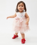 Pink Dress With Lace