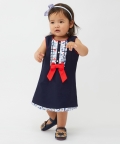 Relaxed Navy Blue Dress