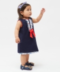 Relaxed Navy Blue Dress