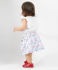 Nautical Top Skirt Set