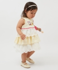 Yellow Dress With Bloomer