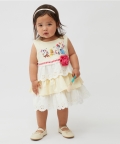 Yellow Dress With Bloomer