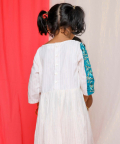 Juui Embroidered Kurta With Trousers, White
