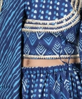 Pure Cotton Printed Lehenga Choli Dupatta Set for Girls