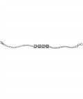 Sterling Silver Baby Kubes BHAI Square Bracelet-Oxidised (5-7 gms)