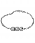 Sterling Silver Baby Kubes BRO Dice Bracelet-Plain (5-7 gms)