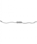 Sterling Silver Baby Kubes BRO Dice Bracelet-Plain (5-7 gms)