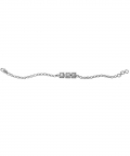 Sterling Silver Baby Kubes BRO Square Bracelet-Oxidised (5-7 gms)