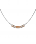 Sterling Silver Name Necklace For Baby & Adult With Square Babykubes(7-15 gms)