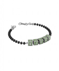 Sterling Silver Name Nazariya for Baby & Child with Square Babykubes (12-15gm)