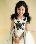 Black Aand White Lehenga Set
