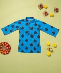 Blue Bomb Kurta
