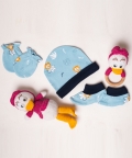 Fearless Lion Cap,Mittens,Botties