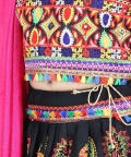 Navratri Peacock Embroidery Chaniya Choli & Dupatta - Garba