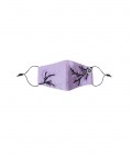 Lilac Blossom Embellished Face Mask For Kids